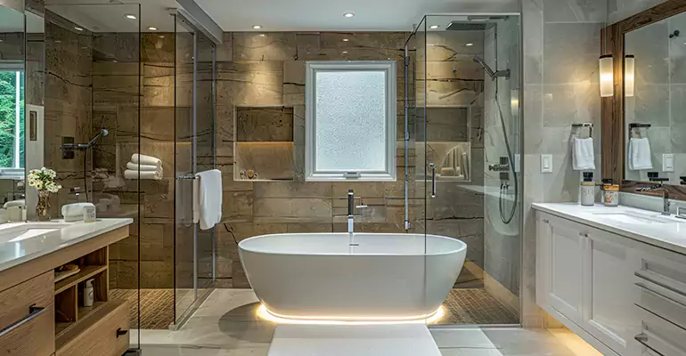 Master Suite Bathroom Remodel in Delta, IA