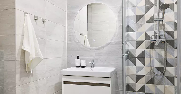 Small Master Bathroom Remodel in Delta