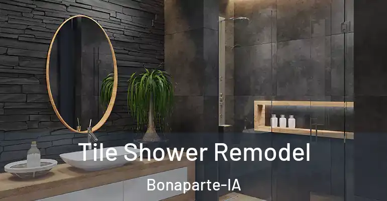 inner Bathroom imggen Tile Shower Remodel Bonaparte-IA